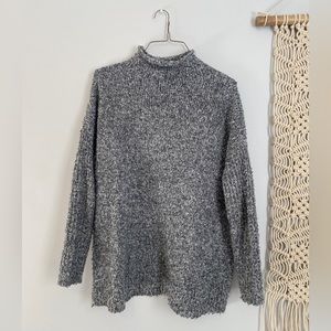 Oversized Mock Neck Sweater